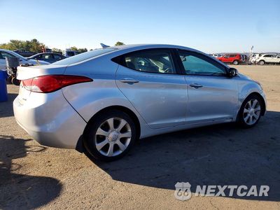 Trzecie zdjęcie samochodu z tyłu: 2013 HYUNDAI ELANTRA LIMITED VIN:KMHDH4AE5DU787615 - miniatura
