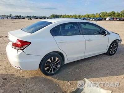 Trzecie zdjęcie samochodu z tyłu: 2014 HONDA CIVIC EX VIN:19XFB2F84EE066496 - miniatura