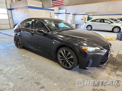 Czwarte zdjęcie samochodu z boku: 2023 LEXUS IS 350 F SPORT VIN:JTHGZ1E28P5028290 - miniatura