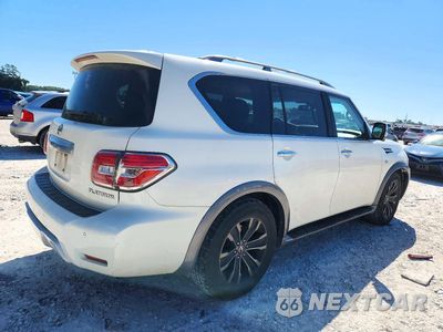 Trzecie zdjęcie samochodu z tyłu: 2017 NISSAN ARMADA PLATINUM VIN:JN8AY2NF7H9303309 - miniatura