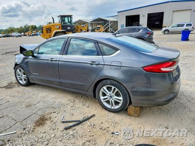 Drugie zdjęcie samochodu z przodu: 2018 FORD FUSION SE HYBRID VIN:3FA6P0LUXJR153321 - miniatura