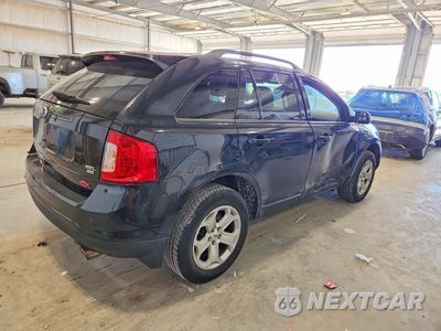 Trzecie zdjęcie samochodu z tyłu: 2013 FORD EDGE SEL VIN:2FMDK4JC1DBE09510 - miniatura