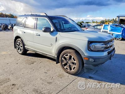 Czwarte zdjęcie samochodu z boku: 2021 FORD BRONCO SPORT OUTER BANKS VIN:3FMCR9C63MRA71847 - miniatura