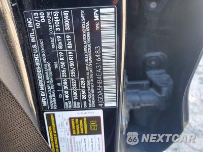 Zdjęcie 14 z 14 samochodu: 2014 MERCEDES-BENZ ML 350 4MATIC VIN:4JGDA5HB4EA316483 - miniatura
