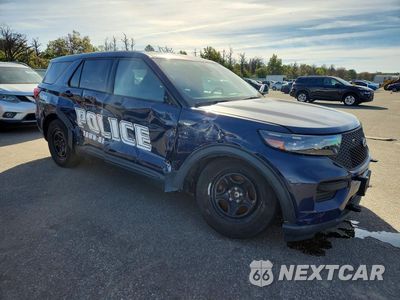 Czwarte zdjęcie samochodu z boku: 2020 FORD EXPLORER POLICE INTERCEPTOR VIN:1FM5K8AW6LGA19368 - miniatura
