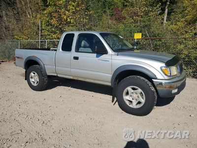 Czwarte zdjęcie samochodu z boku: 2001 TOYOTA TACOMA V6 VIN:5TEWN72N41Z837963 - miniatura
