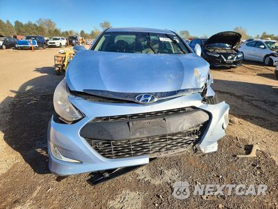 Piąte zdjęcie samochodu w środku: 2013 HYUNDAI SONATA HYBRID BASE VIN:KMHEC4A46DA084519 - miniatura