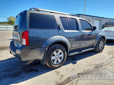Trzecie zdjęcie samochodu z tyłu: 2008 NISSAN PATHFINDER S VIN:5N1AR18BX8C638011 - miniatura