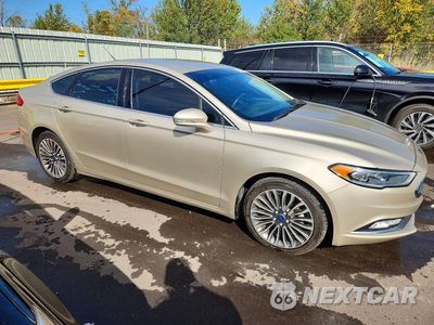 Czwarte zdjęcie samochodu z boku: 2017 FORD FUSION SE VIN:3FA6P0HD2HR214678 - miniatura