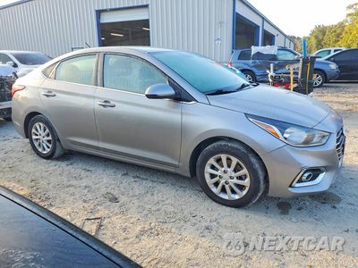 Czwarte zdjęcie samochodu z boku: 2021 HYUNDAI ACCENT SEL VIN:3KPC24A62ME134250 - miniatura