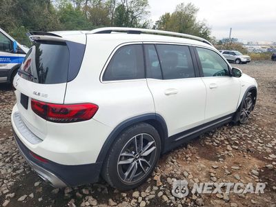 Trzecie zdjęcie samochodu z tyłu: 2021 MERCEDES-BENZ GLB AMG 35 4MATIC VIN:W1N4M5BB5MW083048 - miniatura