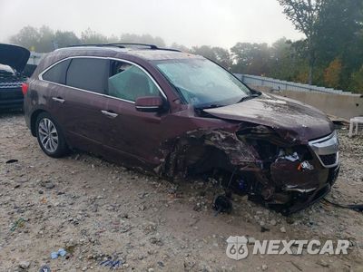 Czwarte zdjęcie samochodu z boku: 2015 ACURA MDX TECHNOLOGY VIN:5FRYD4H43FB007071 - miniatura