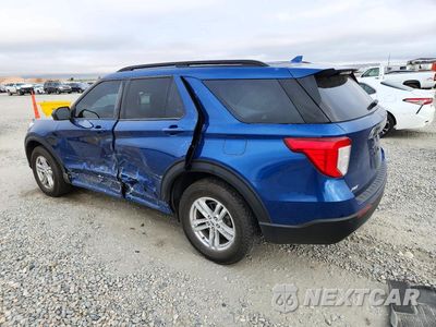Drugie zdjęcie samochodu z przodu: 2020 FORD EXPLORER XLT VIN:1FMSK8DH8LGB92258 - miniatura