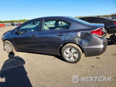 Drugie zdjęcie samochodu z przodu: 2013 HONDA CIVIC LX VIN:19XFB2F51DE215600 - miniatura