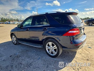 Drugie zdjęcie samochodu z przodu: 2013 MERCEDES-BENZ ML 350 4MATIC VIN:4JGDA5HB5DA175020 - miniatura