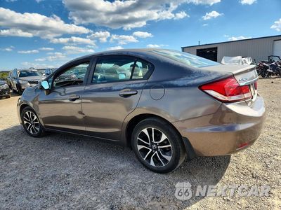 Drugie zdjęcie samochodu z przodu: 2013 HONDA CIVIC EX VIN:2HGFB2F85DH505922 - miniatura