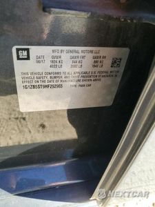 Zdjęcie 12 z 12 samochodu: 2017 CHEVROLET MALIBU VIN:1G1ZB5ST9HF292965 - miniatura