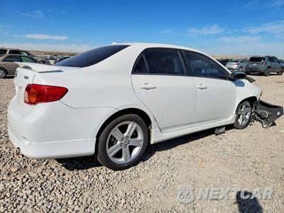 Trzecie zdjęcie samochodu z tyłu: 2009 TOYOTA COROLLA XRS VIN:1NXBE40E89Z142773 - miniatura