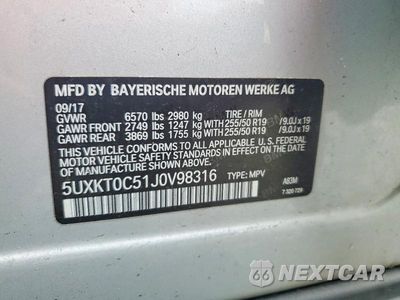 Zdjęcie 13 z 13 samochodu: 2018 BMW X5 XDR40E VIN:5UXKT0C51J0V98316 - miniatura