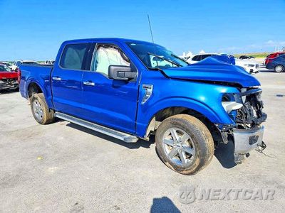 Czwarte zdjęcie samochodu z boku: 2025 FORD F150 XLT VIN:1FTEW3K57SKE33773 - miniatura