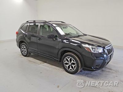 Czwarte zdjęcie samochodu z boku: 2020 SUBARU FORESTER PREMIUM VIN:JF2SKAJC4LH427223 - miniatura