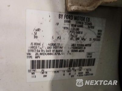 Zdjęcie 13 z 13 samochodu: 2007 LINCOLN MKX VIN:2LMDU88C37BJ05305 - miniatura