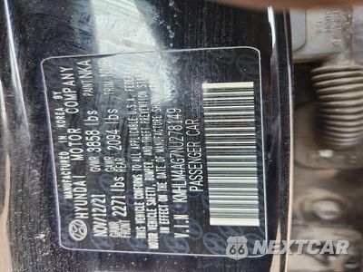 Zdjęcie 12 z 12 samochodu: 2022 HYUNDAI ELANTRA SEL VIN:KMHLM4AG7NU278149 - miniatura