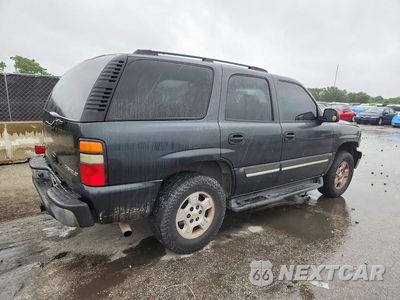 Trzecie zdjęcie samochodu z tyłu: 2005 CHEVROLET TAHOE C1500 VIN:1GNEC13T95R171686 - miniatura