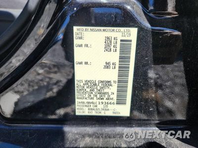 Zdjęcie 12 z 12 samochodu: 2020 NISSAN ALTIMA S VIN:1N4BL4BV6LC193666 - miniatura