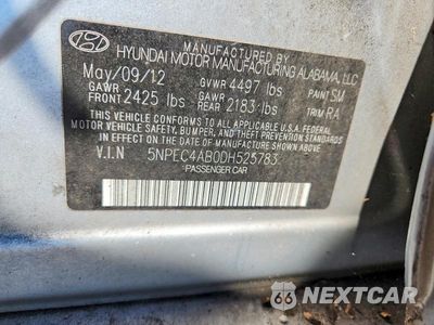 Zdjęcie 12 z 12 samochodu: 2013 HYUNDAI SONATA SE 2.0T VIN:5NPEC4AB0DH525783 - miniatura
