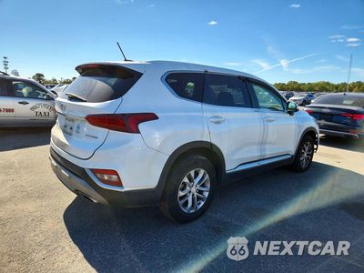 Trzecie zdjęcie samochodu z tyłu: 2019 HYUNDAI SANTA FE SE VIN:5NMS2CAD3KH055177 - miniatura