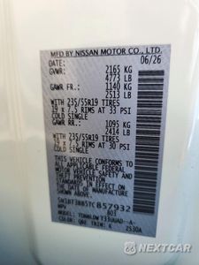 Zdjęcie 13 z 13 samochodu: 2026 NISSAN ROGUE DARK ARMOR VIN:5N1BT3BB5TC857932 - miniatura