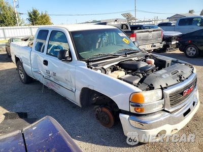 Czwarte zdjęcie samochodu z boku: 2005 GMC NEW SIERRA C1500 VIN:1GTEC19T85Z179049 - miniatura