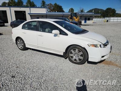 Czwarte zdjęcie samochodu z boku: 2010 HONDA CIVIC LX VIN:2HGFA1F50AH584706 - miniatura