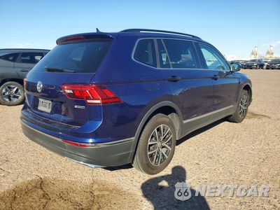 Trzecie zdjęcie samochodu z tyłu: 2021 VOLKSWAGEN TIGUAN SE VIN:3VV2B7AX6MM126925 - miniatura
