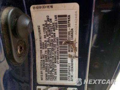 Zdjęcie 12 z 12 samochodu: 2004 TOYOTA COROLLA LE VIN:2T1BR32E84C296583 - miniatura
