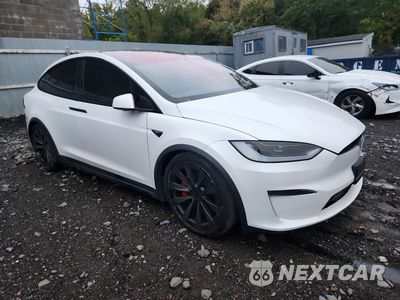 Czwarte zdjęcie samochodu z boku: 2024 TESLA MODEL X VIN:7SAXCBE64RF449360 - miniatura