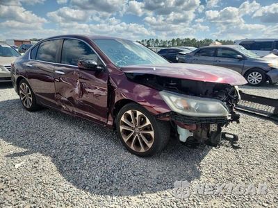 Czwarte zdjęcie samochodu z boku: 2014 HONDA ACCORD SPORT VIN:1HGCR2F5XEA079309 - miniatura