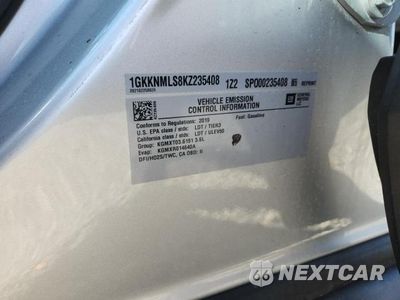 Zdjęcie 13 z 13 samochodu: 2019 GMC ACADIA SLT-1 VIN:1GKKNMLS8KZ235408 - miniatura