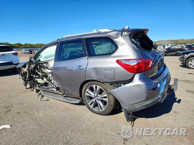 Drugie zdjęcie samochodu z przodu: 2019 NISSAN PATHFINDER PLATINUM VIN:5N1DR2MMXKC628385 - miniatura
