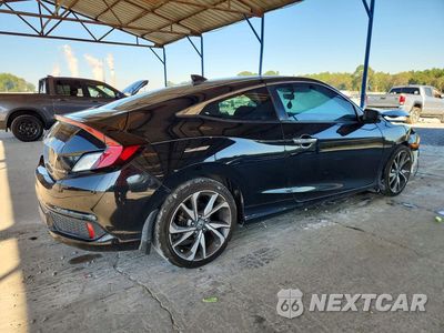 Trzecie zdjęcie samochodu z tyłu: 2019 HONDA CIVIC TOURING VIN:2HGFC3B91KH355631 - miniatura