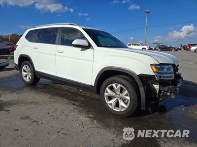 Czwarte zdjęcie samochodu z boku: 2018 VOLKSWAGEN ATLAS SEL VIN:1V2MR2CA8JC527516 - miniatura