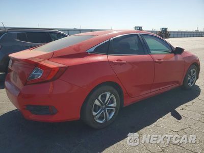 Trzecie zdjęcie samochodu z tyłu: 2017 HONDA CIVIC LX VIN:2HGFC2F52HH508639 - miniatura