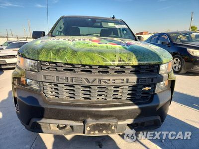 Piąte zdjęcie samochodu w środku: 2021 CHEVROLET SILVERADO C1500 CUSTOM VIN:3GCPWBEK1MG196194 - miniatura