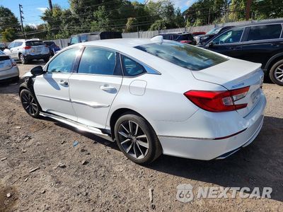 Drugie zdjęcie samochodu z przodu: 2021 HONDA ACCORD EXL VIN:1HGCV1F53MA064431 - miniatura