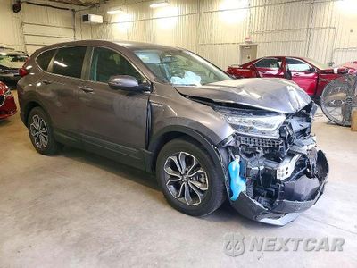 Czwarte zdjęcie samochodu z boku: 2021 HONDA CR-V EXL VIN:7FART6H87ME005381 - miniatura