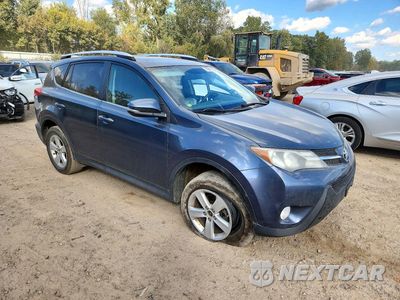 Czwarte zdjęcie samochodu z boku: 2013 TOYOTA RAV4 XLE VIN:2T3RFREVXDW041560 - miniatura