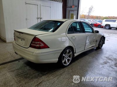 Trzecie zdjęcie samochodu z tyłu: 2007 MERCEDES-BENZ C 230 VIN:WDBRF52H47F912531 - miniatura