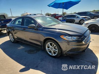 Czwarte zdjęcie samochodu z boku: 2018 FORD FUSION SE VIN:3FA6P0HD6JR161165 - miniatura