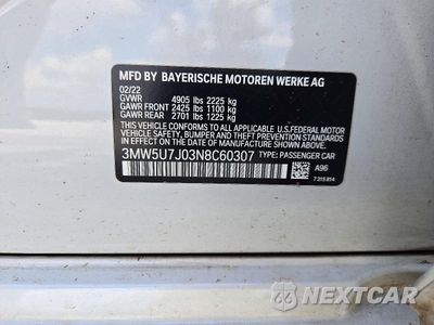 Zdjęcie 13 z 13 samochodu: 2022 BMW M340I VIN:3MW5U7J03N8C60307 - miniatura